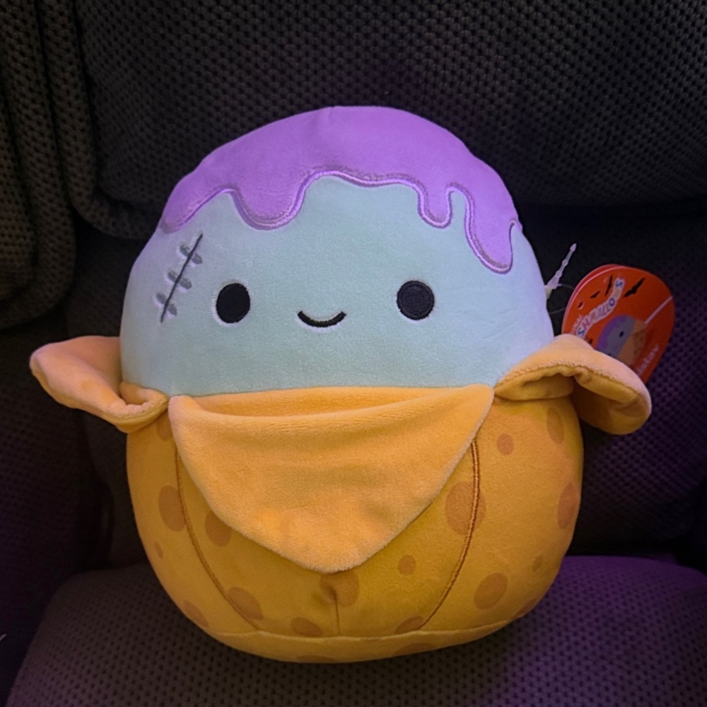 Squishmallows Ice Cream Sundae zombie rotten banana Stanislav Plush